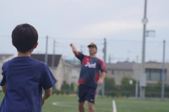 町田市の鶴間公園にてBaseball5体験 1